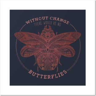 Butterfly design - butterflies wings - vintage animals shirt Posters and Art